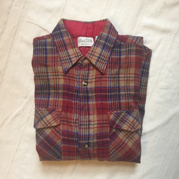 Men's Store Vintage Flannel, Size M - Picture 6 of 6